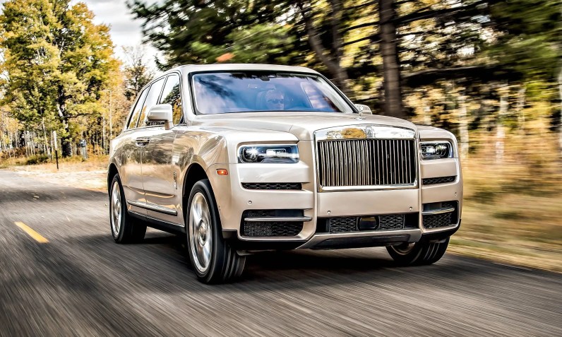 Rolls-Royce Cullinan: SUV com IPVA mais caro em SP foto: Rolls-Royce/Divulgação