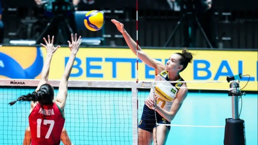 Brasil venceu a Bulgária por 3 sets a 2 pelo Pré-Olímpico de Vôlei feminino