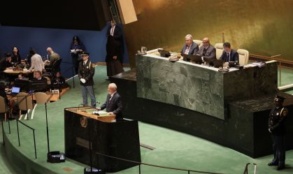 O presidente brasileiro Luiz Inácio Lula da Silva (PT) faz o discurso de abertura da 78ª Assembleia-Geral da Organização das Nações Unidas (ONU), em Nova York, nos Estados Unidos