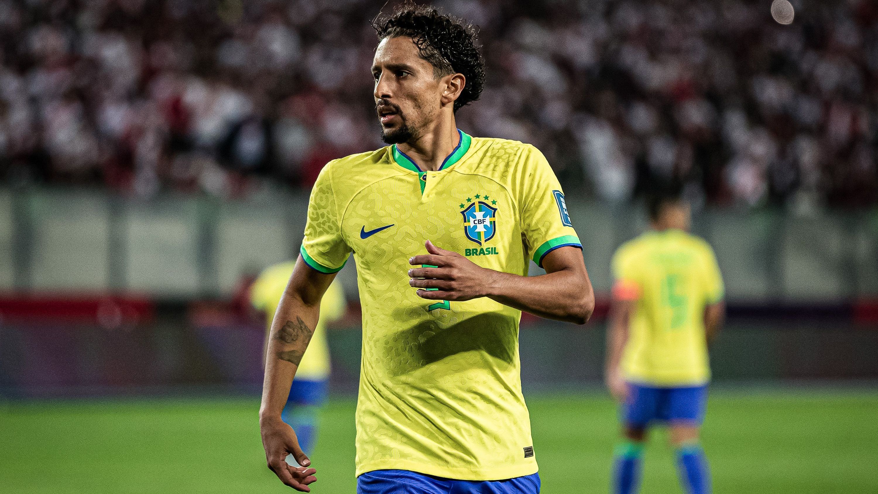 Marquinhos marcou o gol da vitória da Seleção Brasileira contra o Peru, em Lima