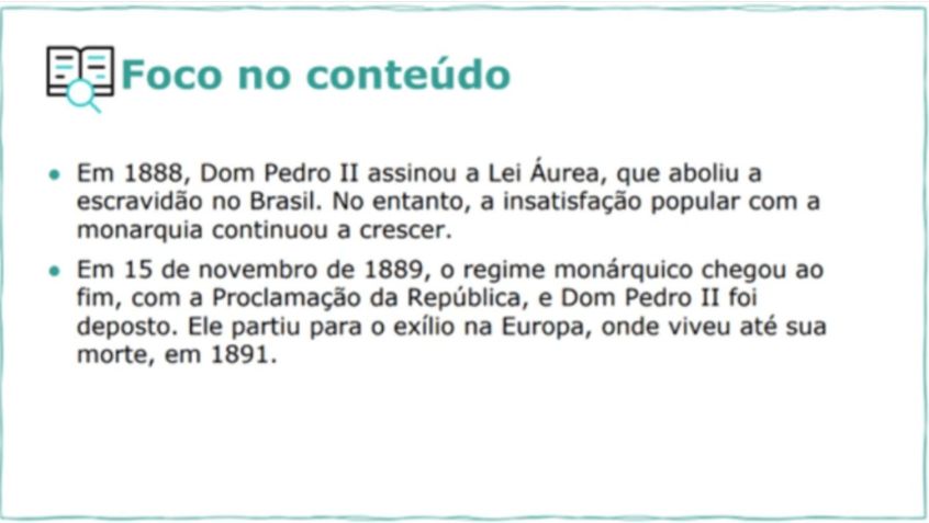 Trecho de um material didático da rede estadual de ensino de SP / Reprodução