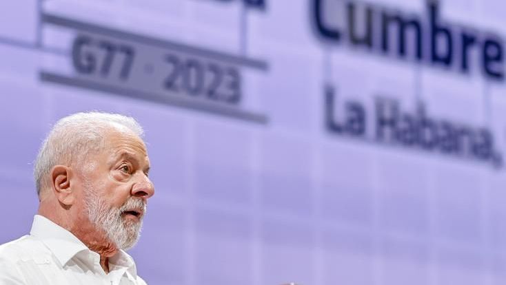 Presidente Luiz Inácio Lula da Silva (PT) discursa no G77, em Cuba