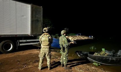 500 caixas de cigarros paraguaios: PF realiza apreensão de caminhão com contrabando