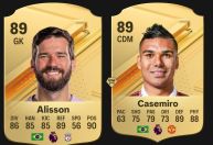 “Novo Fifa”: Alisson e Casemiro são os melhores brasileiros da Premier League; veja lista