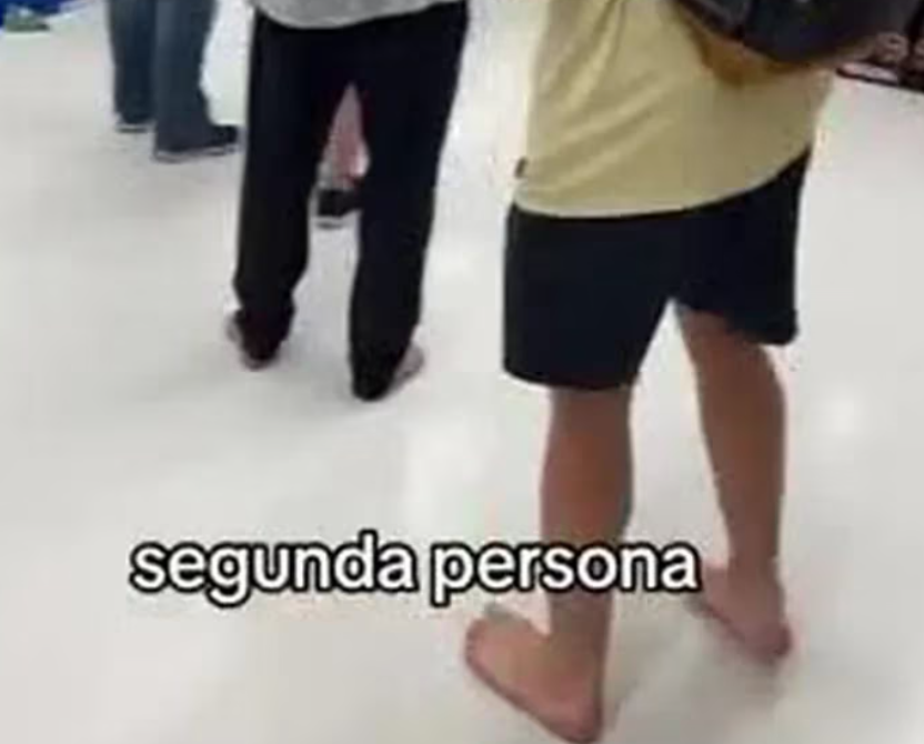 Andar descalço na Austrália / Reprodução/TikTok