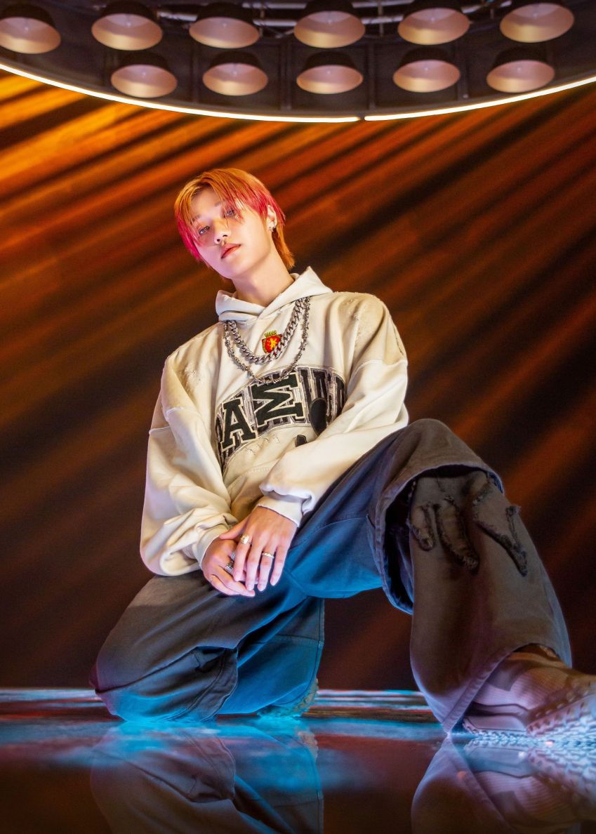 Jongseob é rapper desde criança e hoje, aos 18 anos, compõe os próprios versos de rap do P1Harmony. / FNC Entertainment