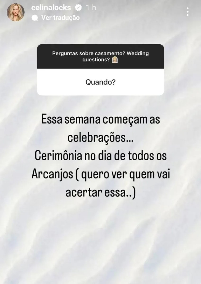 Casamento Ronaldo / Reprodução/Instagram