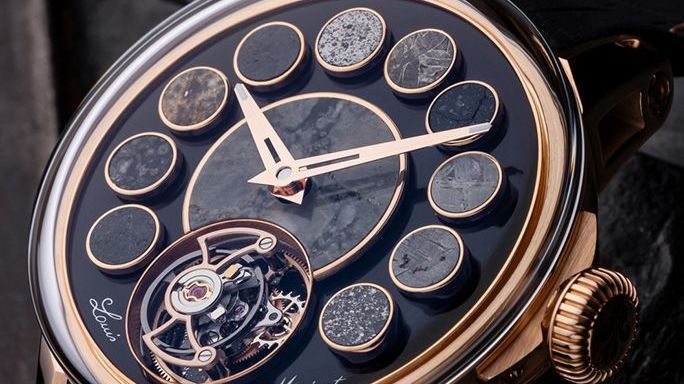 O relógio ainda conta com caixa de ouro rosa de 18 quilates com um diâmetro de quarenta milímetros e presa por uma pulseira preta / Reprodução / Guiness World Records