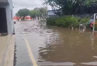 CT do Internacional alaga em meio a enchentes em Porto Alegre; veja vídeo