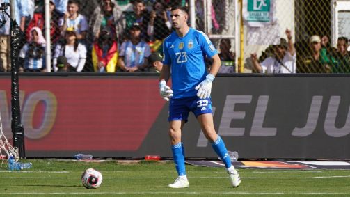 Dibu Martínez em Bolívia 0 x 3 Argentina