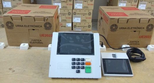 TSE tem distribuído urnas eletrônicas UE2022 que serão utilizadas na eleição de 2024