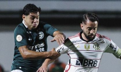 Flamengo decepciona e empata com Goiás em último jogo antes da final da Copa do Brasil