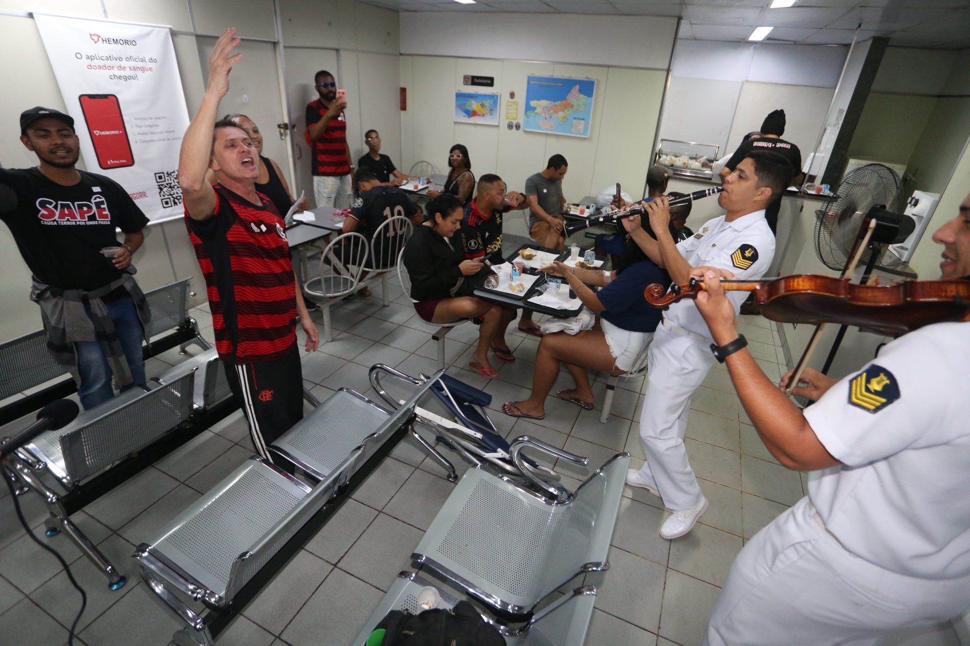 Imagem de destaque do post: Copa do Brasil: campanha de doação de sangue tem venda de lugar na fila e de ingressos