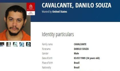 Brasileiro foragido nos EUA é incluído em lista vermelha da Interpol