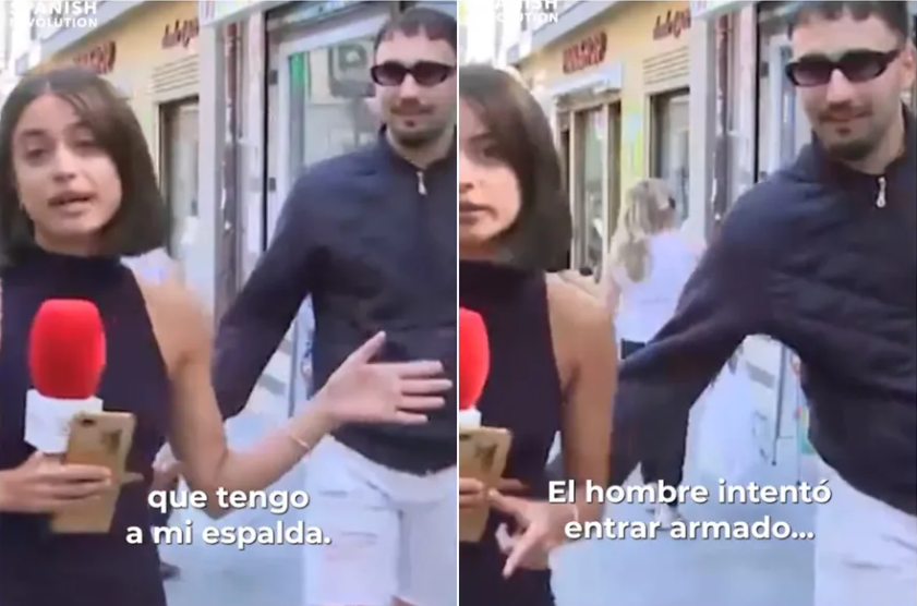 jornalista assediada