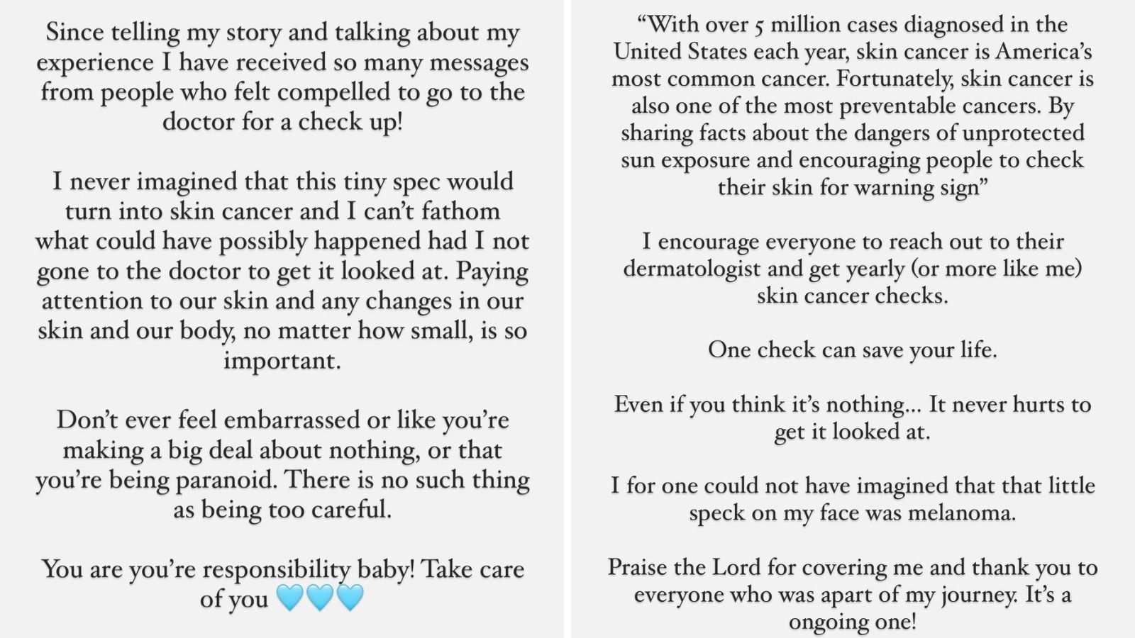 Khloé Kardashian faz alerta sobre cuidados com a pele / Reprodução/Khloé Kardashian/Instagram