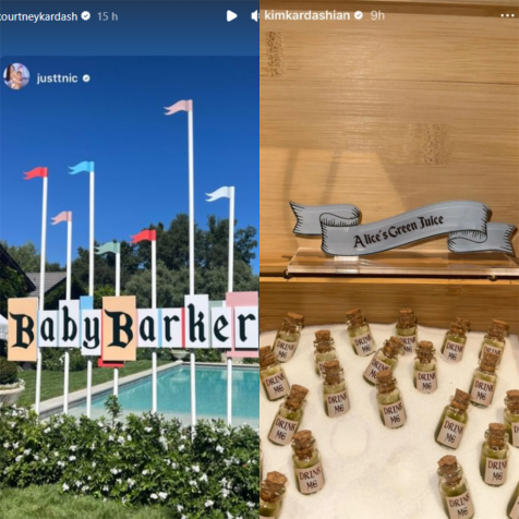 Chá de bebê Kourtney Kardashain / Reprodução/Instagram