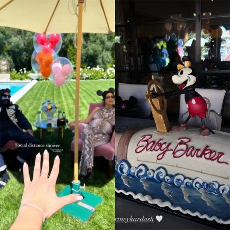 Chá de bebê Kourtney Kardashain / Reprodução/Instagram