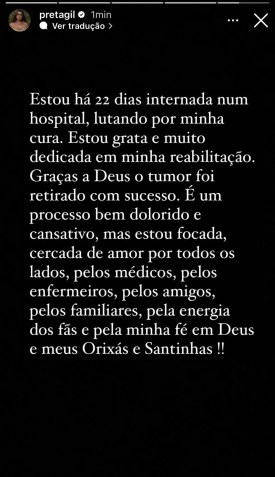 Preta Gil / Reprodução/Instagram