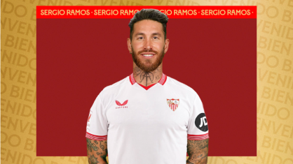 Sérgio Ramos é apresentado no Sevilla