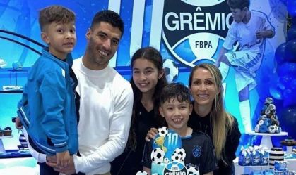 Atacante fez uma festa temática para o filho em Porto Alegre