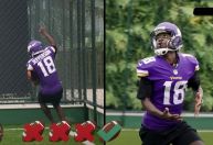 Vini Jr. participa de desafio com astro da NFL e usa até capacete; assista