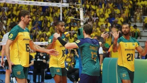 Seleção masculina de Vôlei estreia no pré-olímpico contra o Catar