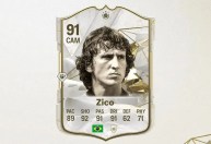 Zico estreia como carta de ídolo no Ultimate Team; veja a lista completa
