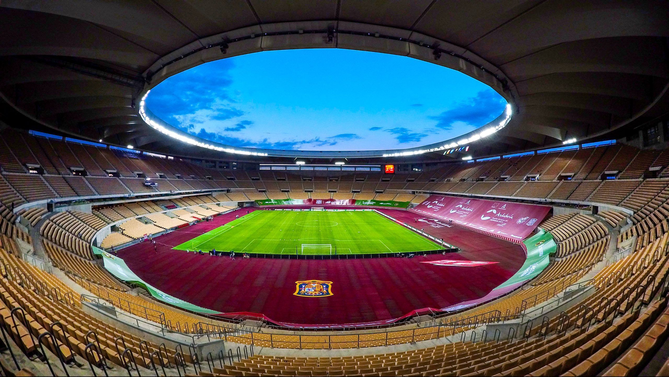 Estádio Olímpico de La Cartuja, em Sevilha, na Espanha.