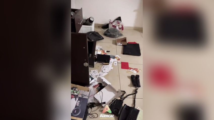 Deputado federal do PT tem escritório invadido e depredado na Grande SP / Reprodução