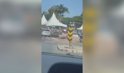Vigilante é baleado na cabeça por PM em frente a cartão postal de Belo Horizonte