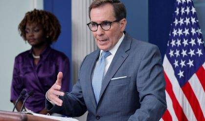 White House Press Secretary Jean-Pierre holds the daily press briefing at the White House in Washington