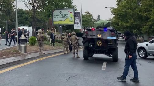 Autoridades investigam suposto ataque terrorista em prédio governamental em Ancara, capital da Turquia