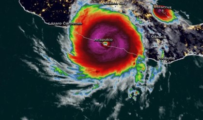 "Cenário de pesadelo": furacão Otis atinge Acapulco, no México, com ventos de 265 km/h