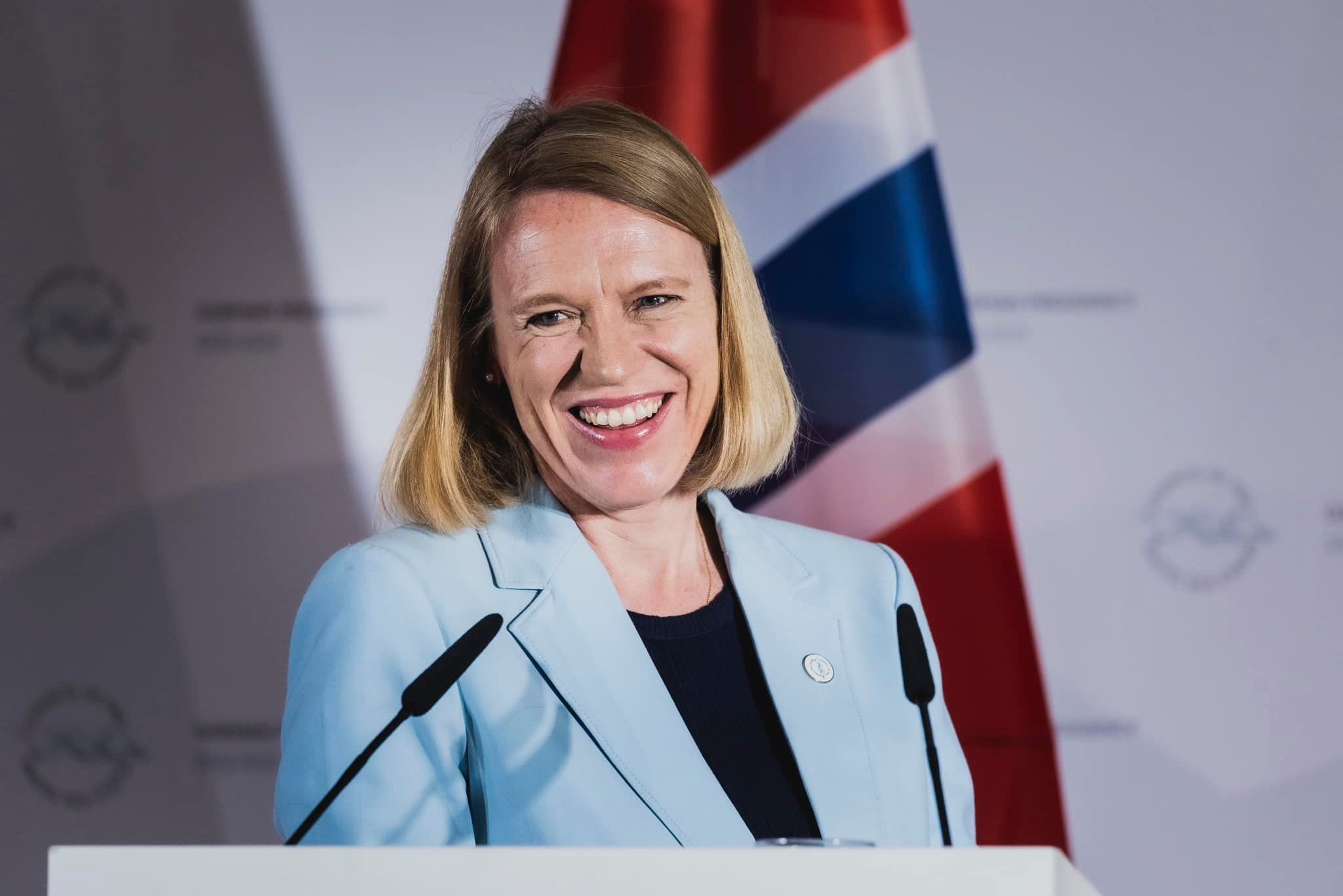 Anniken Huitfeldt está em agenda no Brasil