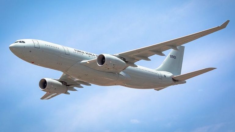 Avião KC-30 (Airbus A330 200) da Força Aérea Brasileira (FAB)