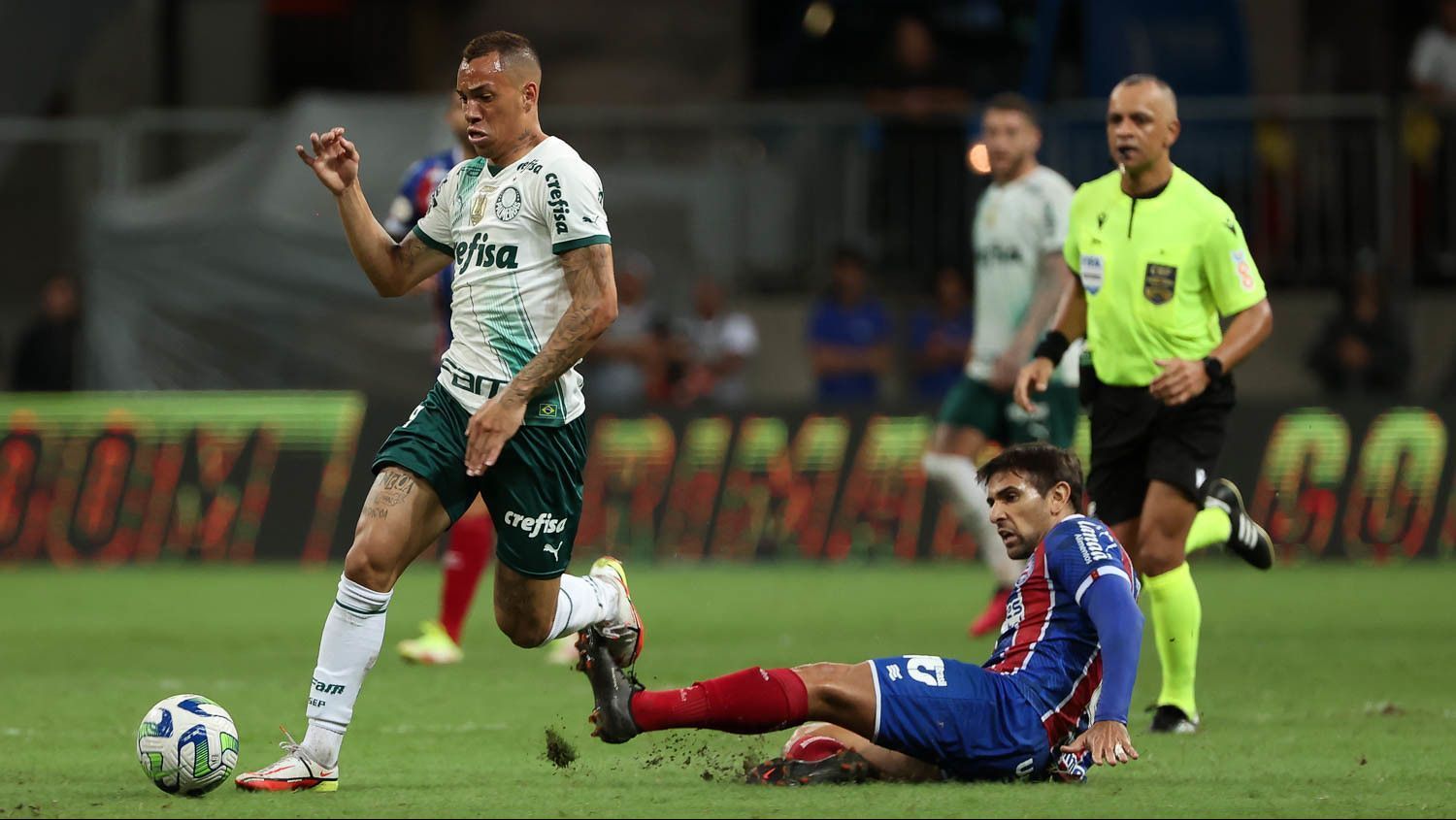 Bahia e Palmeiras em campo pelo primeiro turno do Brasileirão
