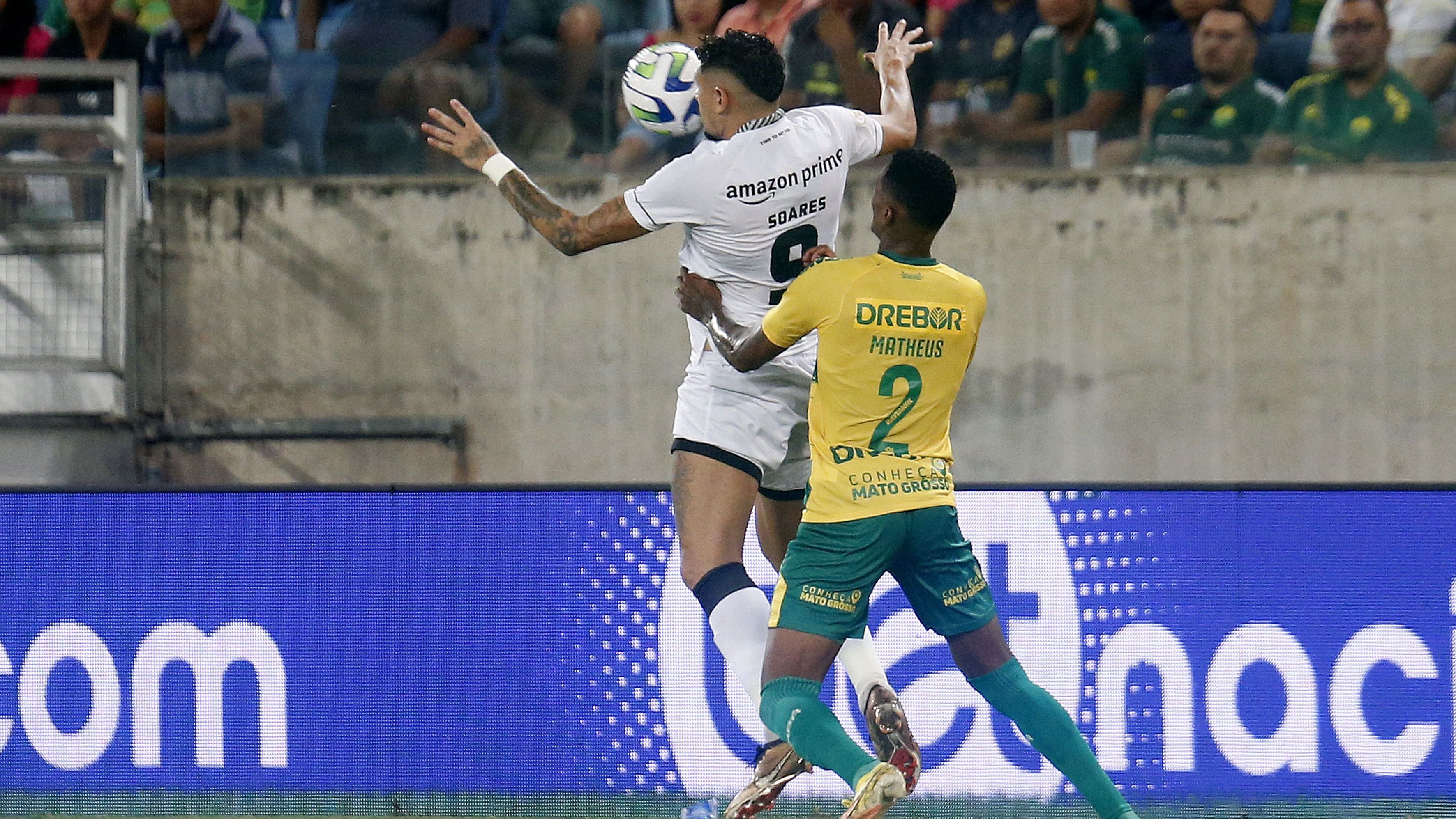 Botafogo e Cuiabá se enfrentam pelo Brasileiro