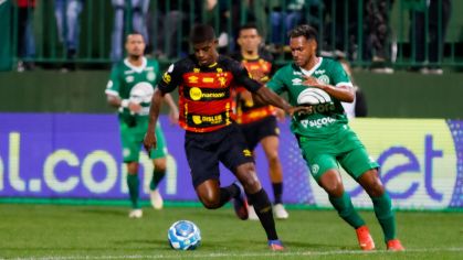 Foto do jogo entre Chapecoense e Sport pelo primeiro turno da Série B