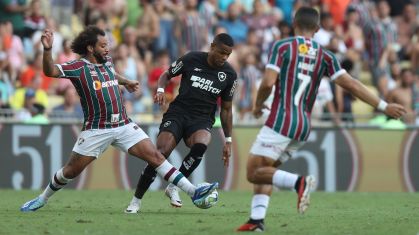 Botafogo venceu o clássico contra o Fluminense pelo Campeonato Brasileiro