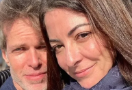 Marido de Ana Paula Padrão se acidenta após assalto e é internado