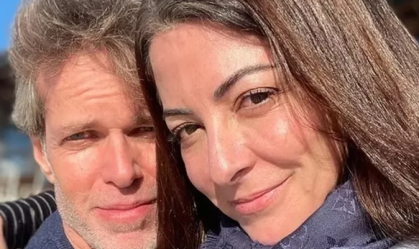 Marido de Ana Paula Padrão se acidenta após assalto e é internado