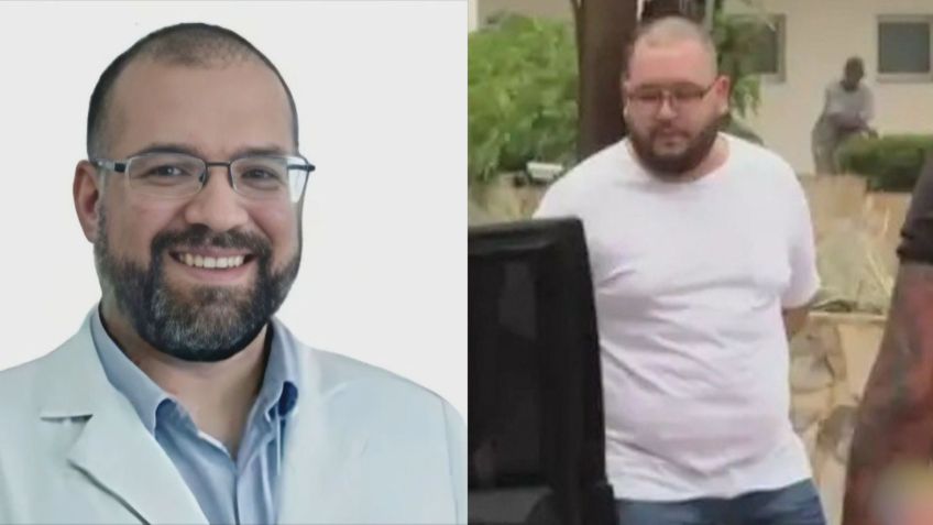 Perseu Ribeiro Almeida (esq.), médico assassinado no Rio de Janeiro e Taillon de Alcântara Pereira Barbosa (dir.), filho de miliciano que atua no Rio de Janeiro / Reprodução CNN