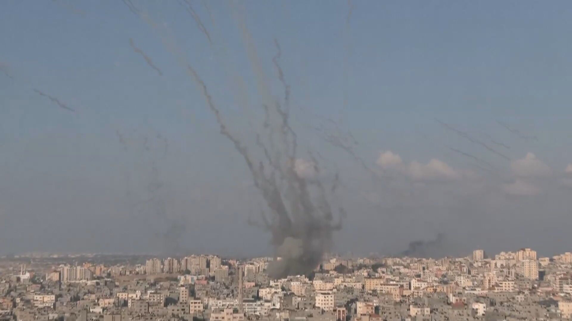 Hamas dispara foguetes de Gaza contra Israel