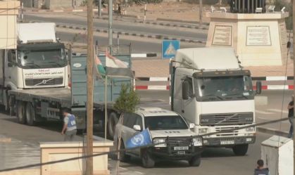 Ao menos 217 caminhões de ajuda humanitária atravessaram Rafah, diz governo dos EUA