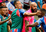 Bahia bate Fortaleza e respira na luta contra o rebaixamento no Brasileirão