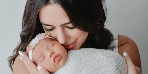 Bruna Biancardi com a filha