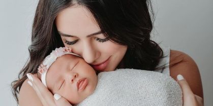 Bruna Biancardi com a filha