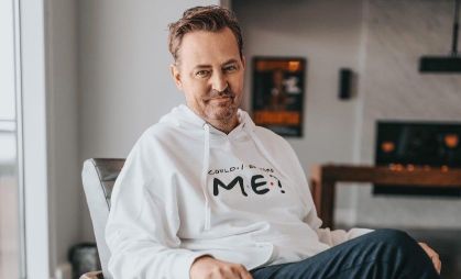 Ator Matthew Perry.
