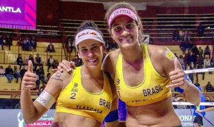 Duda e Ana Patrícia são as únicas brasileiras que permanecem na competição